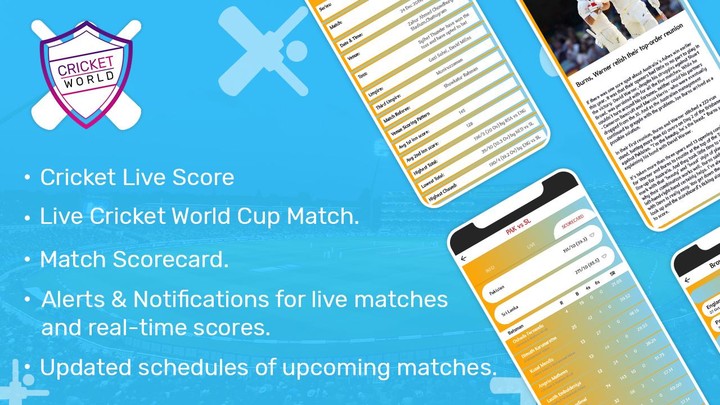 Cric World - Live Cricket Score & Update screenshot image 3_funmod.online