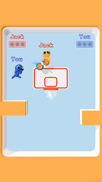 Basket Battle<span>(Ad-free and rewarded)</span> screenshot image 2_funmod.online