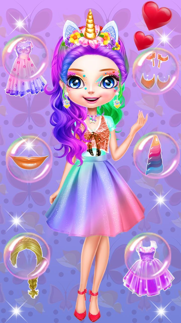 Princess Kids Makeup & DressUp screenshot image 5_funmod.online