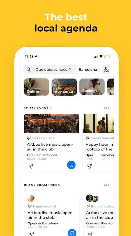 Sharify - Local events near me screenshot image 3_funmod.online