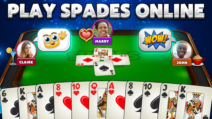Spades Plus - Card Game screenshot image 2_funmod.online