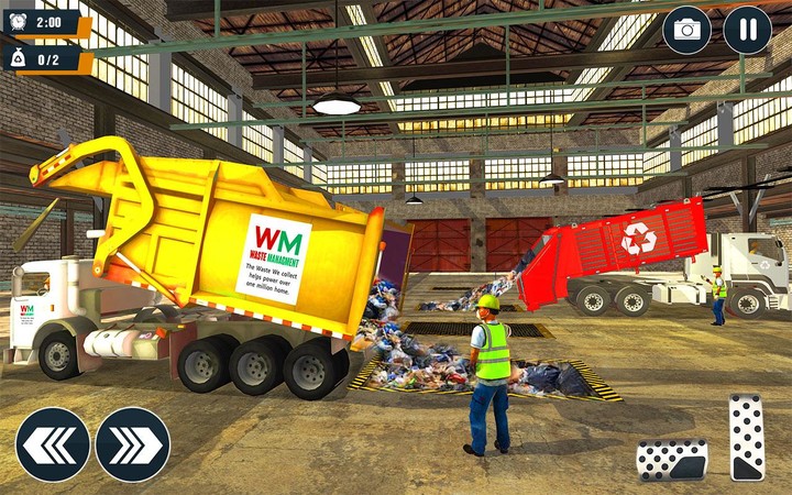 Garbage Truck Driving Games 3D screenshot image 4_funmod.online