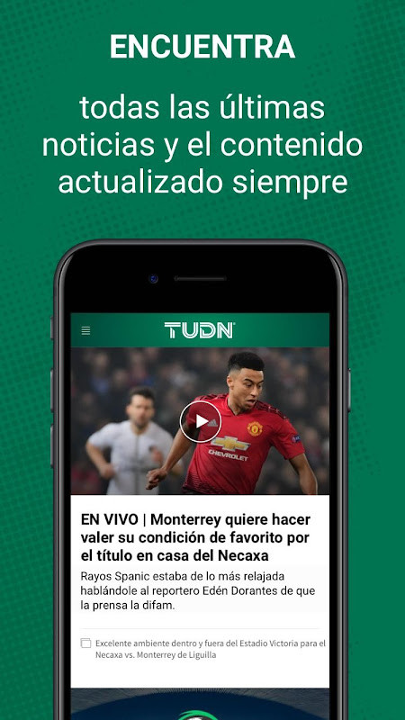 TUDN: TU Deportes Network screenshot image 4_funmod.online