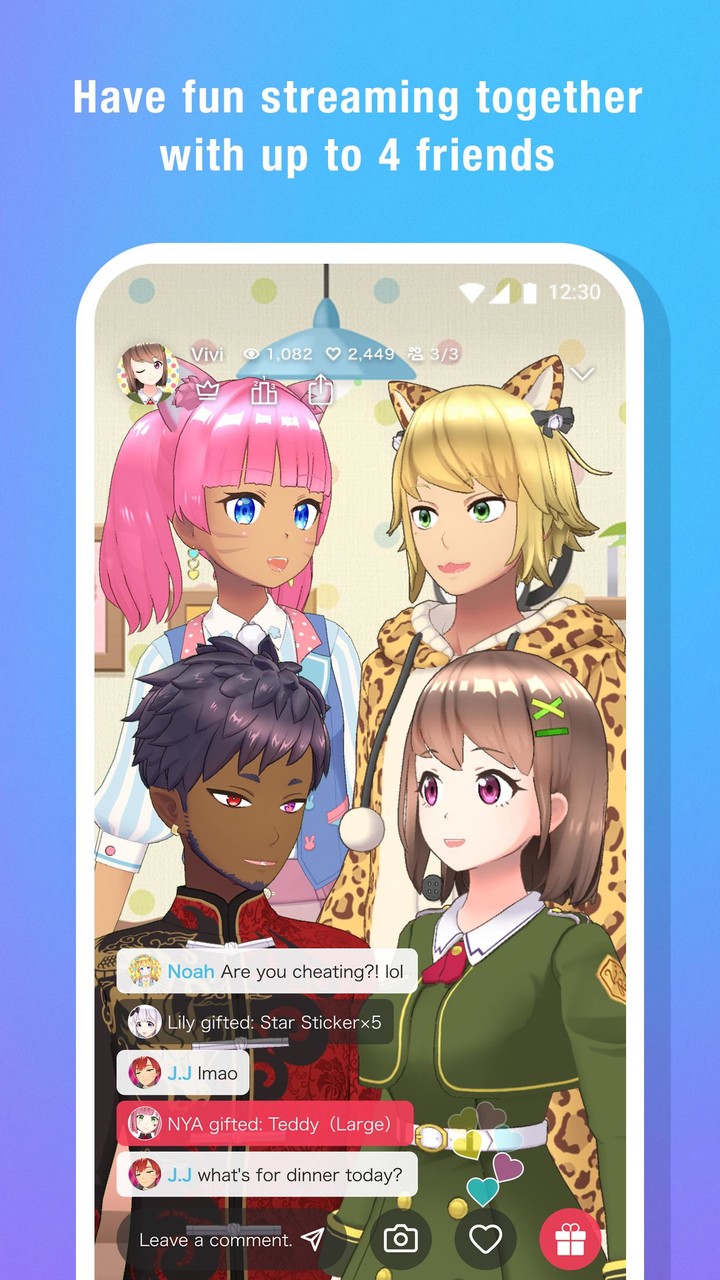 REALITY-Avatar Live Streaming- screenshot image 1_funmod.online