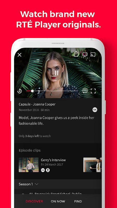 RTÉ Player screenshot image 3_funmod.online
