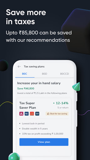 Income Tax Filing, ITR - Black screenshot image 1_funmod.online