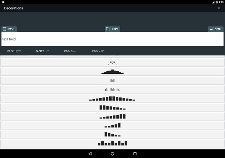 Cool text and symbols screenshot image 5_funmod.online