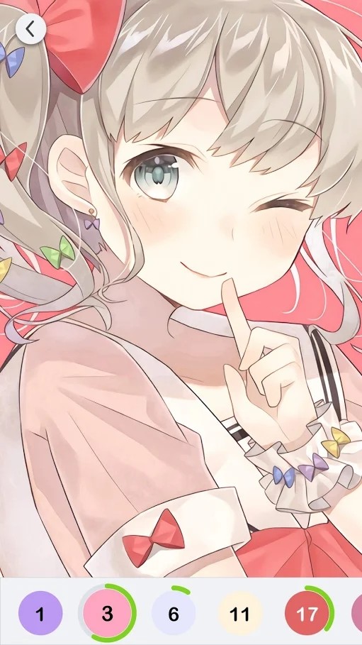 Anime Paint - Color By Number(Unlimited coins) screenshot image 2_funmod.online