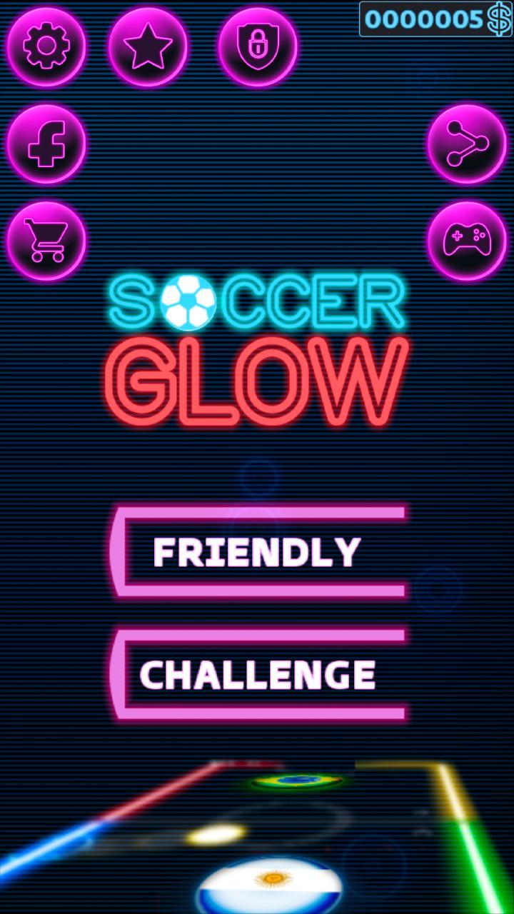 Glow Soccer Ball screenshot image 1_funmod.online