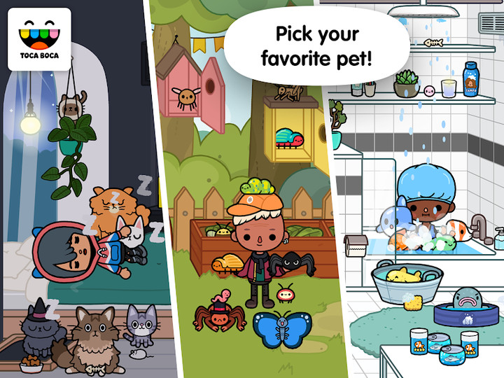 Toca Life Pets<span>(The Full Content)</span> screenshot image 2_funmod.online