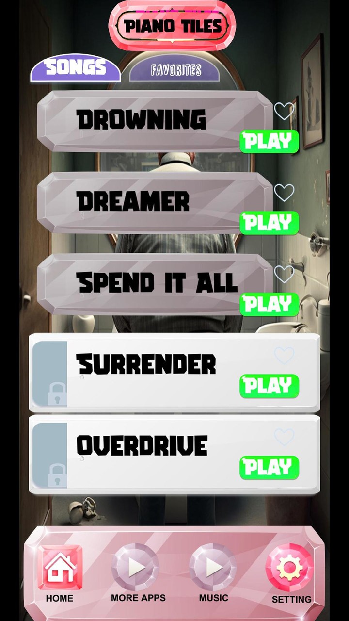 Skibidi Toilet Piano Hop Tiles screenshot image 2_funmod.online