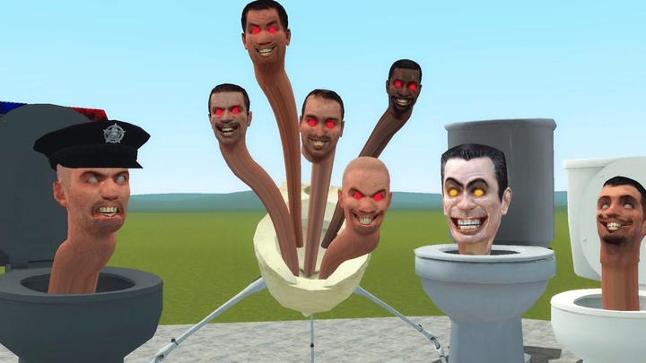 Skibydi Toilet War Attack screenshot image 4_funmod.online