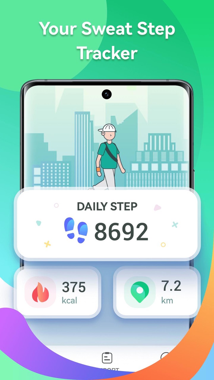 Sweat Walker screenshot image 2_funmod.online