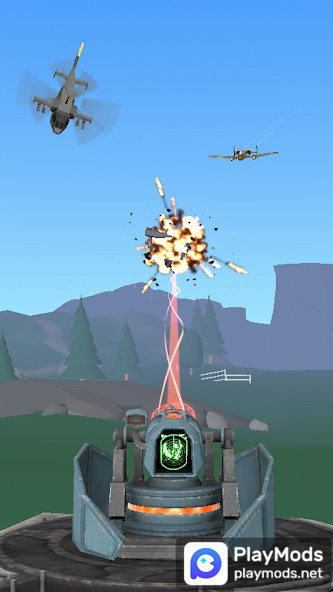 Air Defense: Airplane Shooting<span>(Unlimited Resources)</span> screenshot image 5_funmod.online