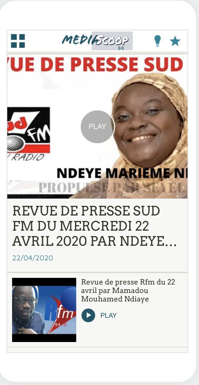 MediaScoop - Écoutez les infos screenshot image 4_funmod.online