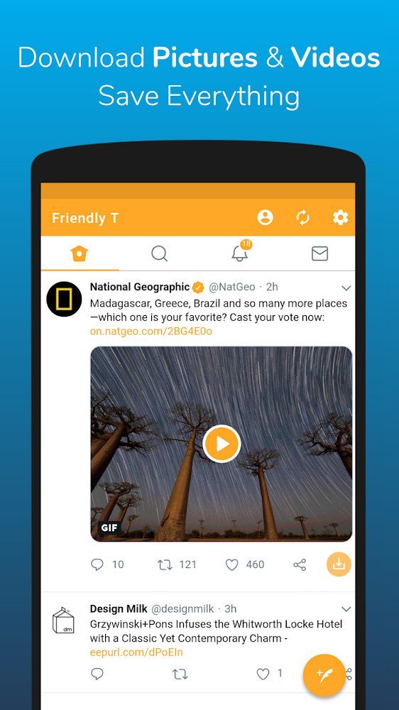 Friendly For Twitter (Premium) screenshot image 6_funmod.online