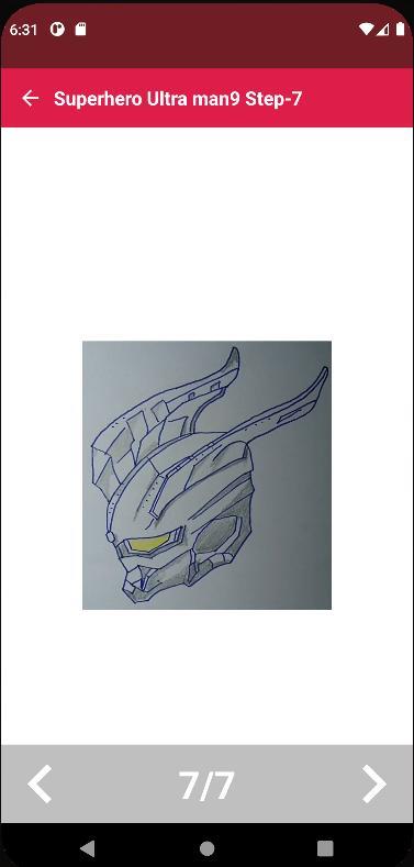 Draw Ultra man Superhero screenshot image 2_funmod.online