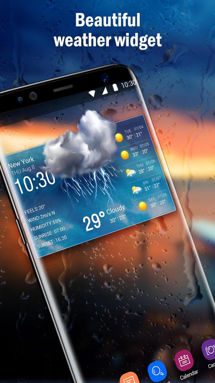 Weather report& forecast pro screenshot image 2_funmod.online