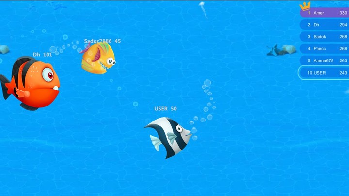 Fish.IO : Eat and Survive screenshot image 4_funmod.online