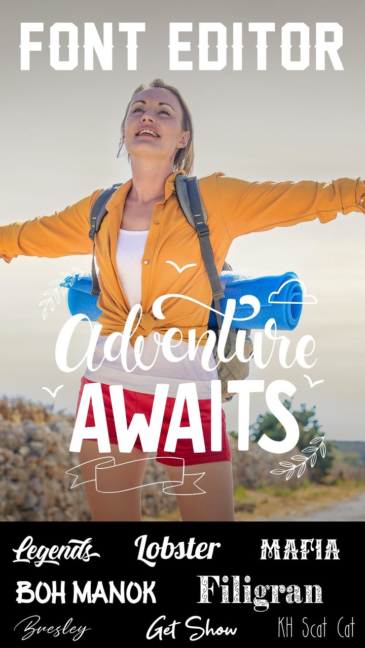 Text on Photo | Text Fonts Art screenshot image 9_funmod.online