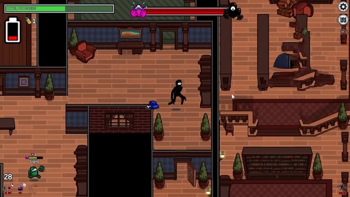 100 Doors in Among Us Mod screenshot image 4_funmod.online