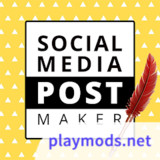 Social Media Post Maker<span>(Premium Unlocked)</span>78.0_funmod.online