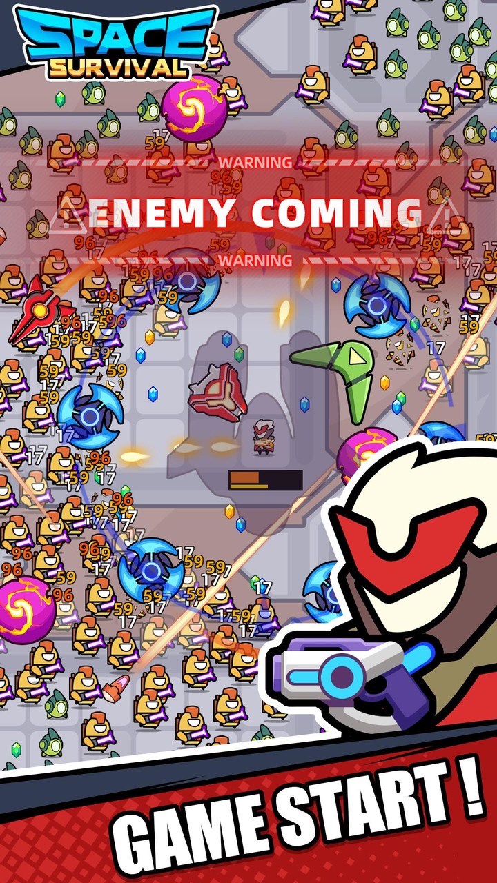 Space Survival.io screenshot image 1_funmod.online