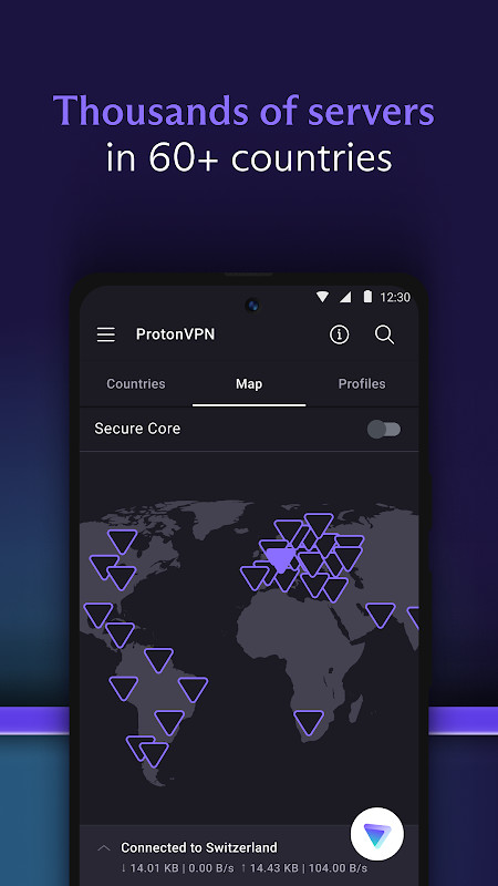 Proton VPN: Private, Secure screenshot image 4_funmod.online