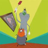 Oggy fight with Bob run3.0.3_funmod.online