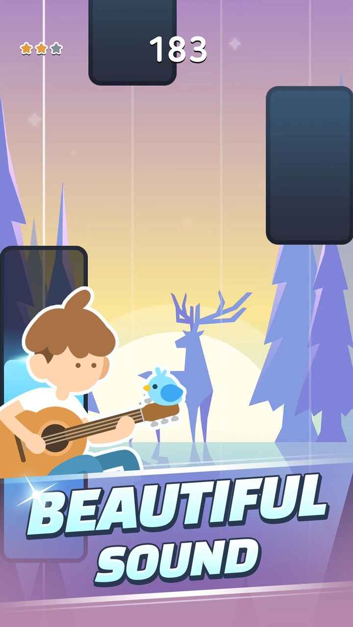Healing Tiles : Guitar & Piano screenshot image 3_funmod.online