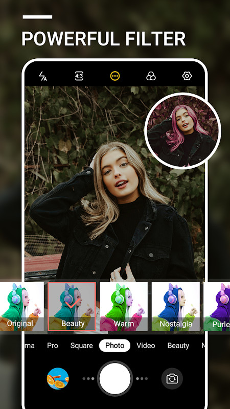 HD Camera Selfie Beauty Camera screenshot image 8_funmod.online