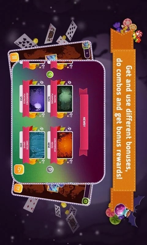 Solitaire Halloween Story(Unlimited Money) screenshot image 3_funmod.online