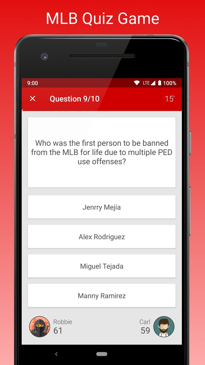 Fan Quiz for MLB screenshot image 1_funmod.online