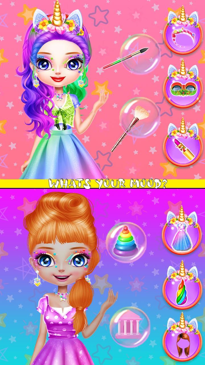 Princess Kids Makeup & DressUp screenshot image 3_funmod.online