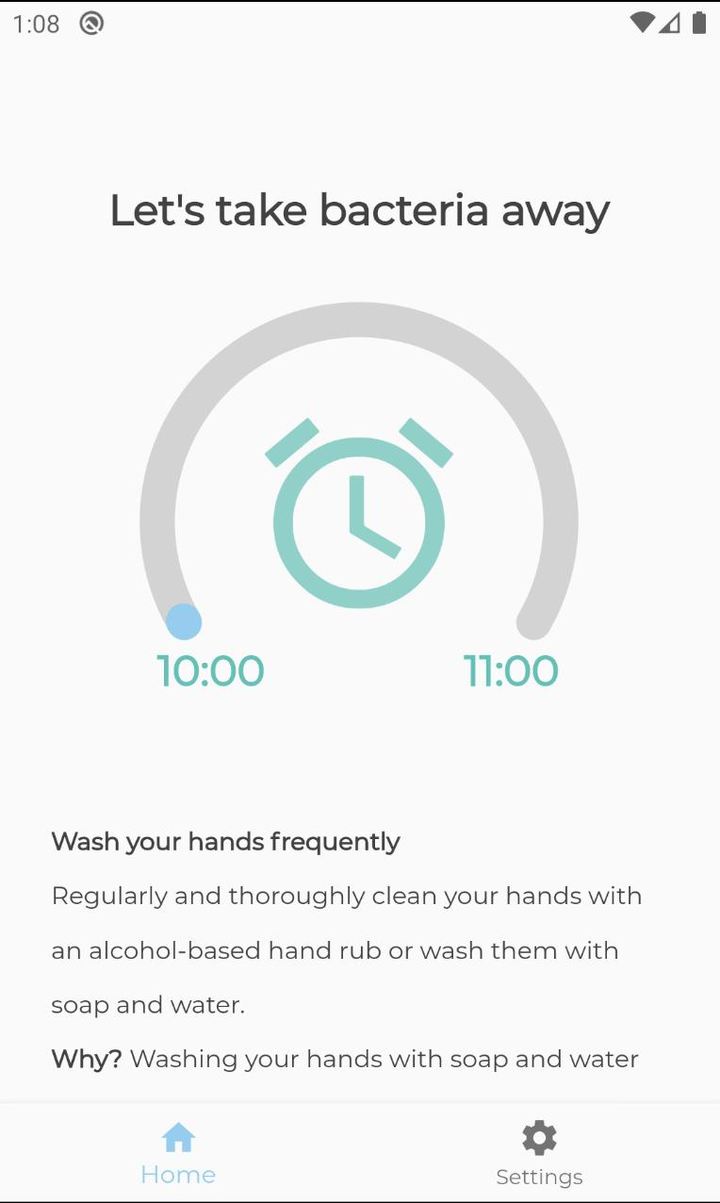 Wash Hands Reminder screenshot image 1_funmod.online