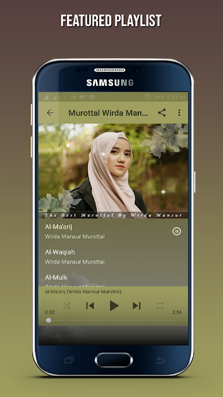 Wirda Mansur Mp3 Quran Offline screenshot image 5_funmod.online