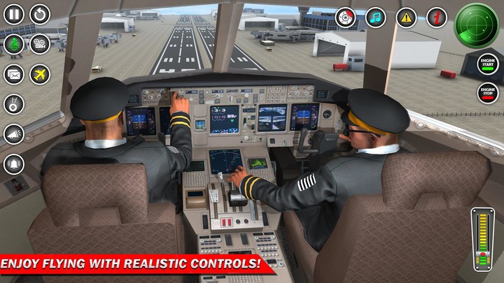Flight Simulator Airplane Game screenshot image 3_funmod.online