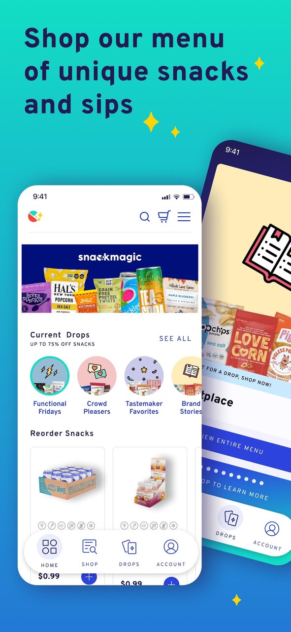 SnackDrop screenshot image 1_funmod.online