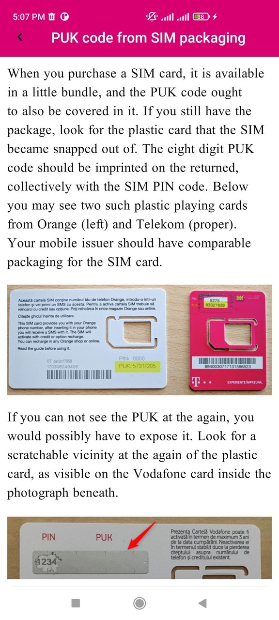 Guide for Puk Code Unlock screenshot image 5_funmod.online