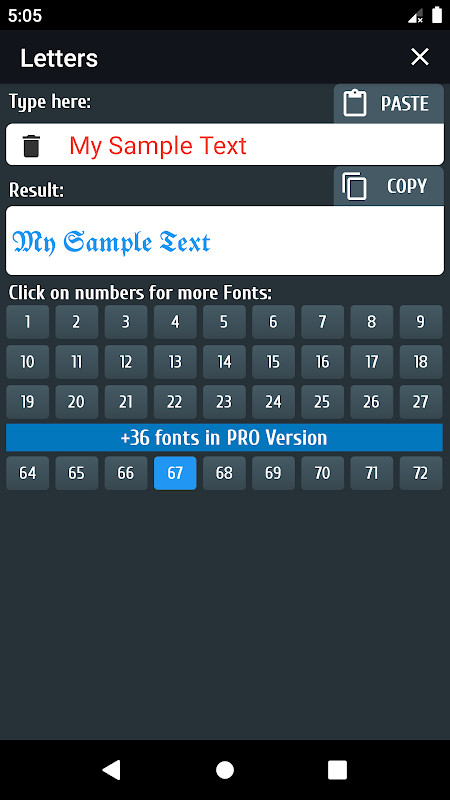 Cool text and symbols screenshot image 8_funmod.online