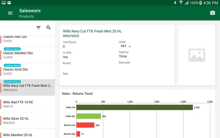 SalesWorx - FSA screenshot image 8_funmod.online