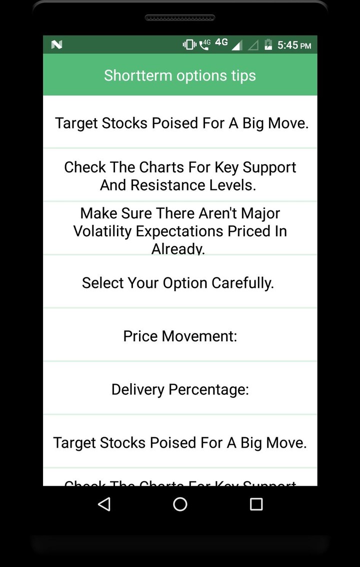Shortterm options tips screenshot image 6_funmod.online