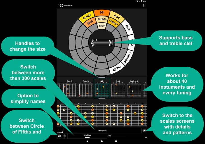 s.mart Circle of Fifths screenshot image 11_funmod.online