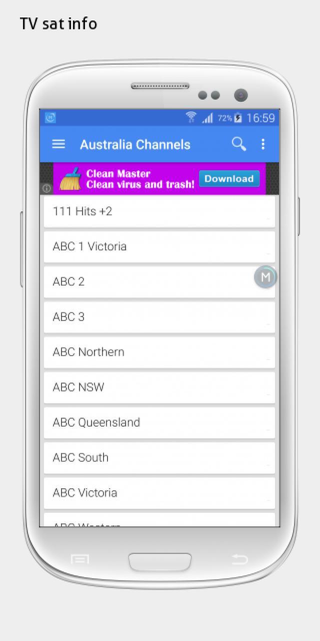 Australia TV sat info screenshot image 1_funmod.online