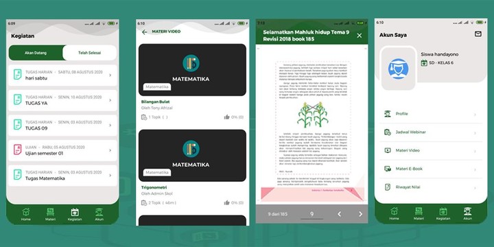 E-Skol Siswa : E-Learning Plat screenshot image 4_funmod.online