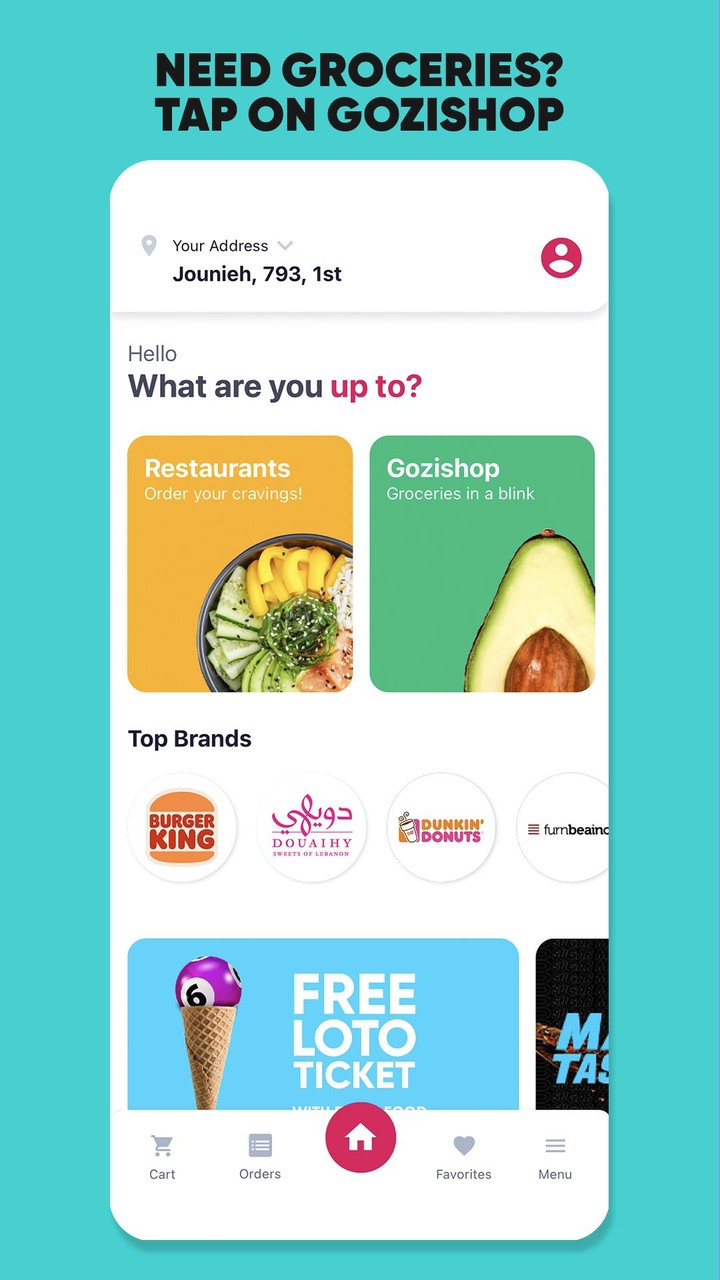 Gozilla - Food Delivery screenshot image 1_funmod.online