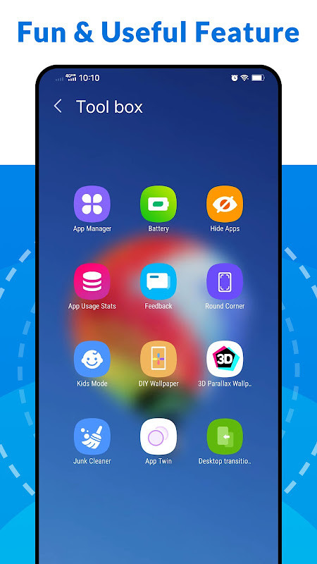 A Launcher : Galaxy A Launcher screenshot image 6_funmod.online