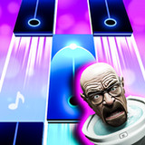 Skibidi Toilet Piano Hop Tiles1.1_funmod.online