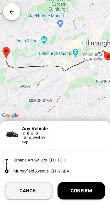 Central Taxis Edinburgh screenshot image 5_funmod.online