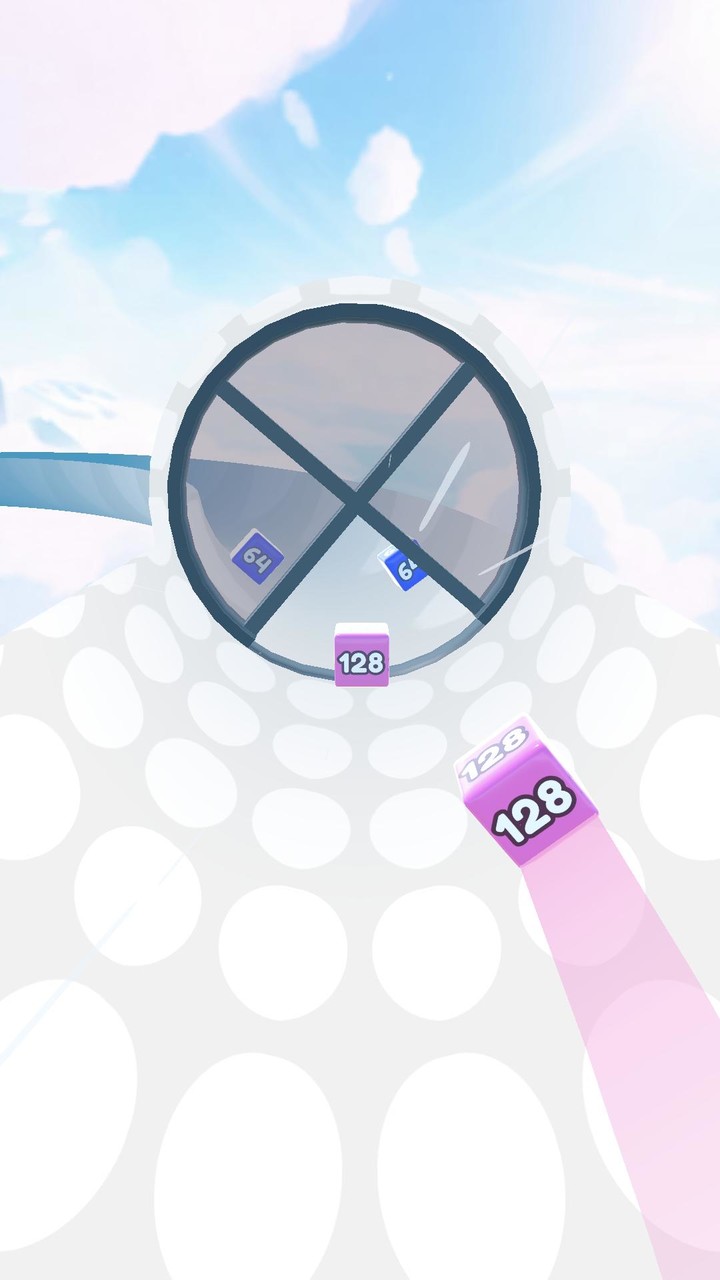 Jelly Tube Run 2048 screenshot image 3_funmod.online